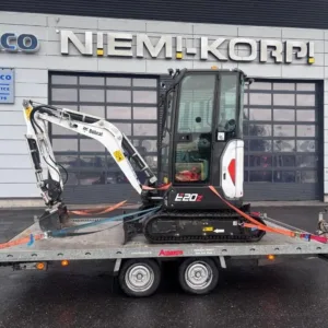 Bobcat E20Z avec seulement 113 heures de fonctionnement